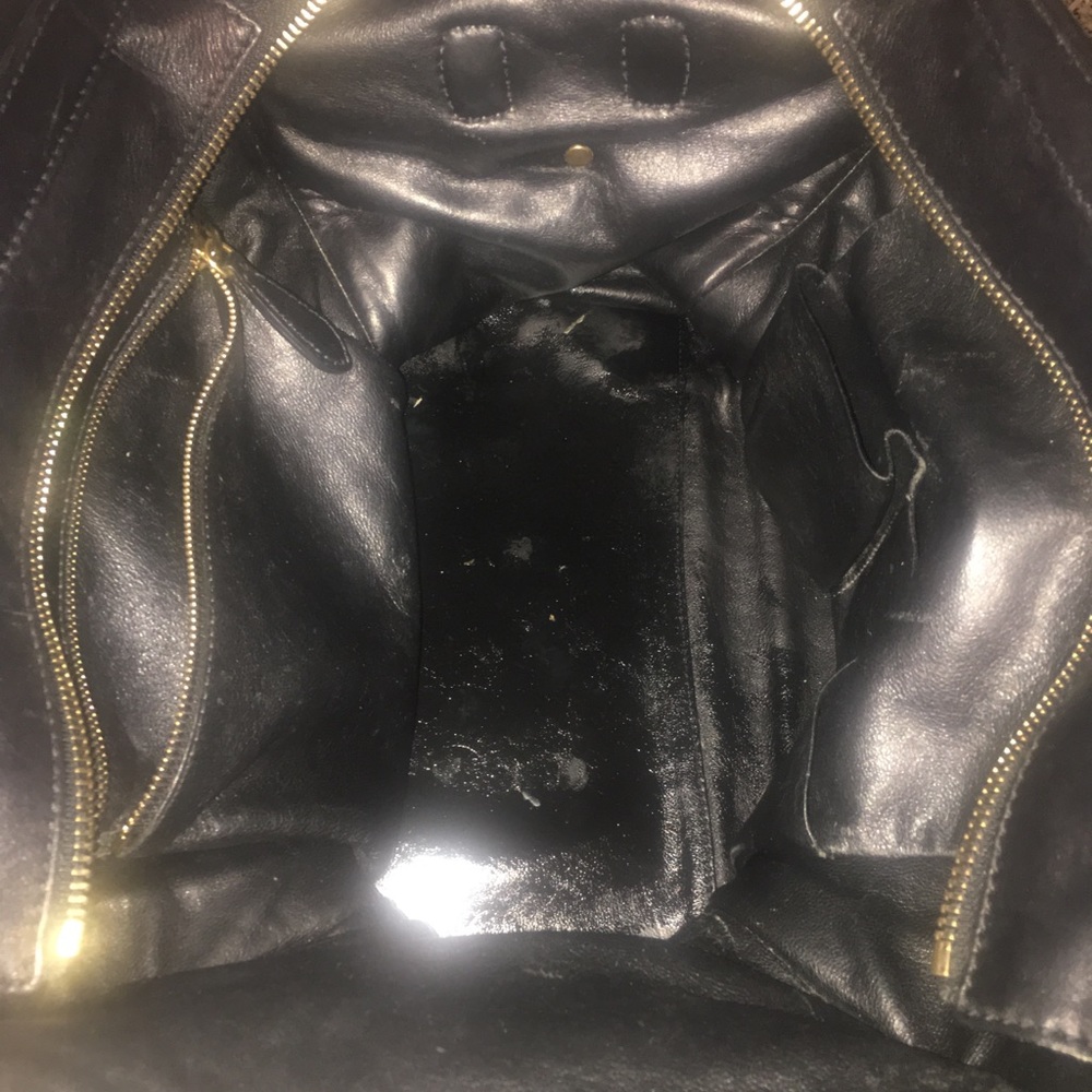 Celine Black and green tweed tartan mini luggage - Picture 3 of 5